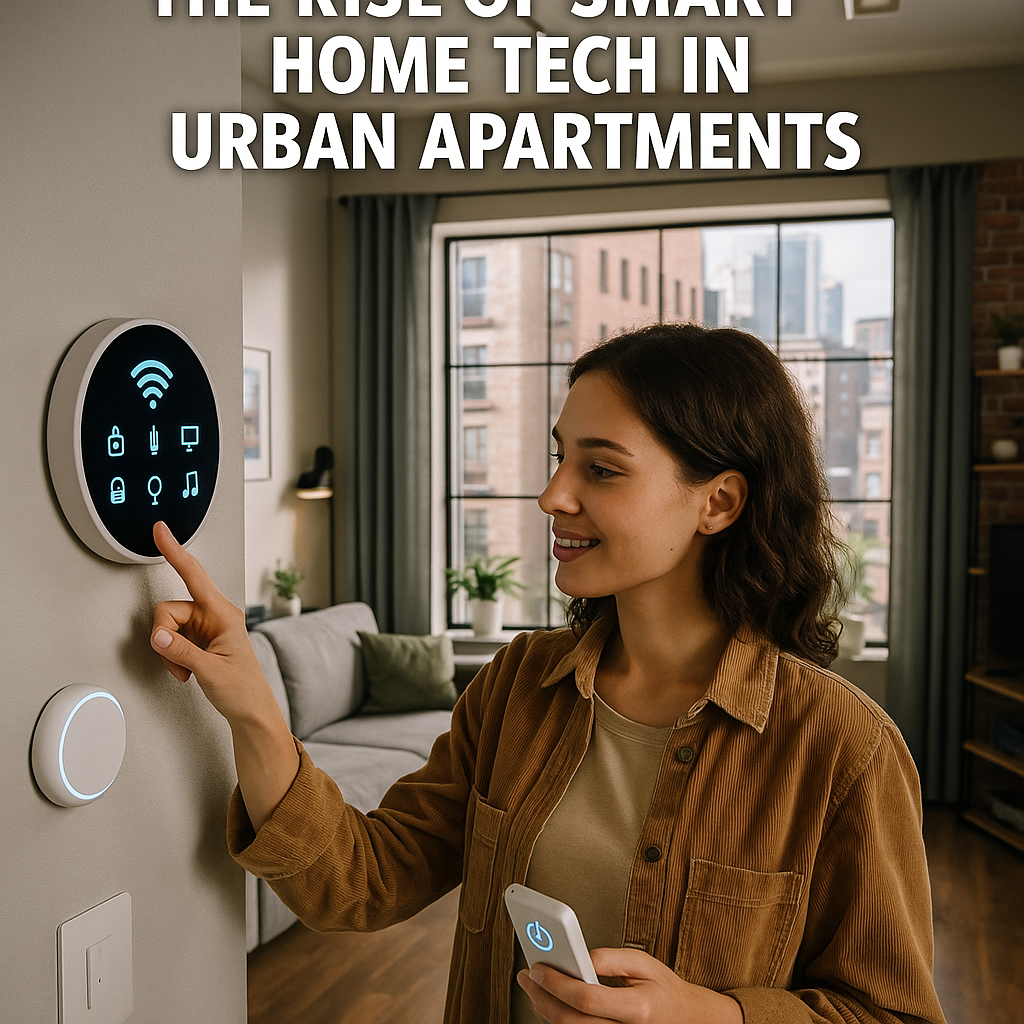 The Rise of Smart Home Tech in Urban Apartments