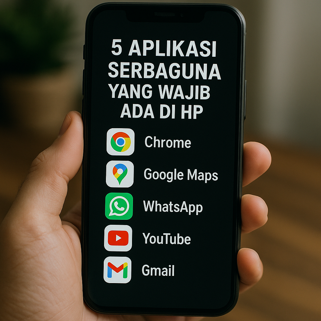 5 Aplikasi Serbaguna yang Wajib Ada di HP