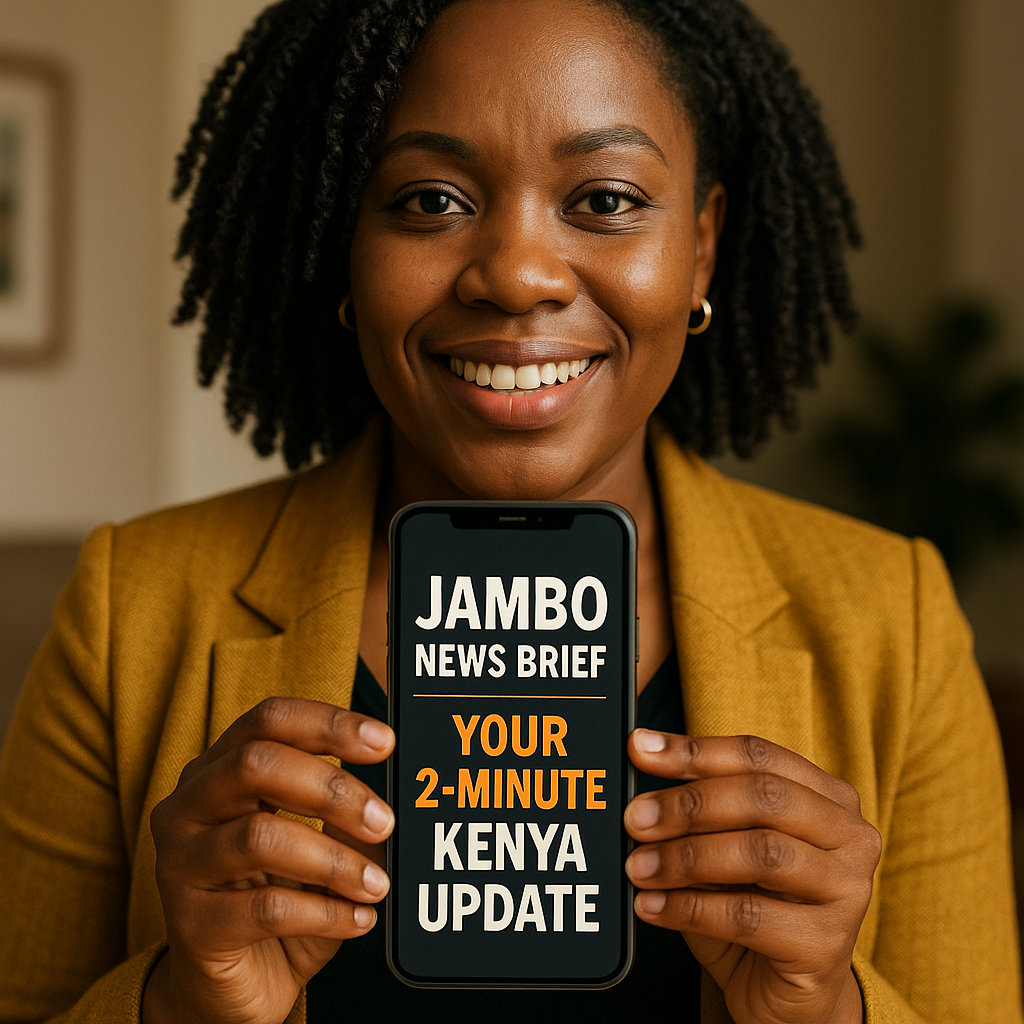 Jambo News Brief: Your 2-Minute Kenya Update