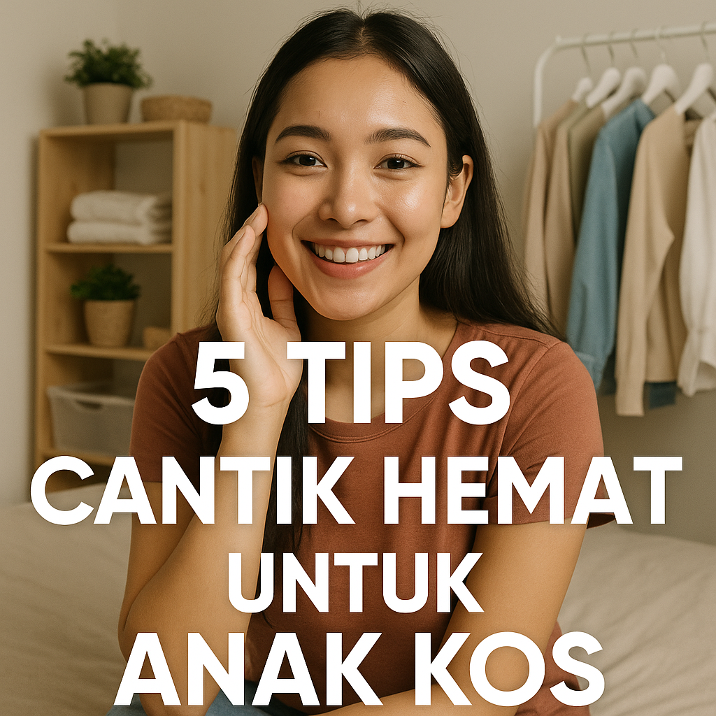 5 Tips Cantik Hemat untuk Anak Kos
