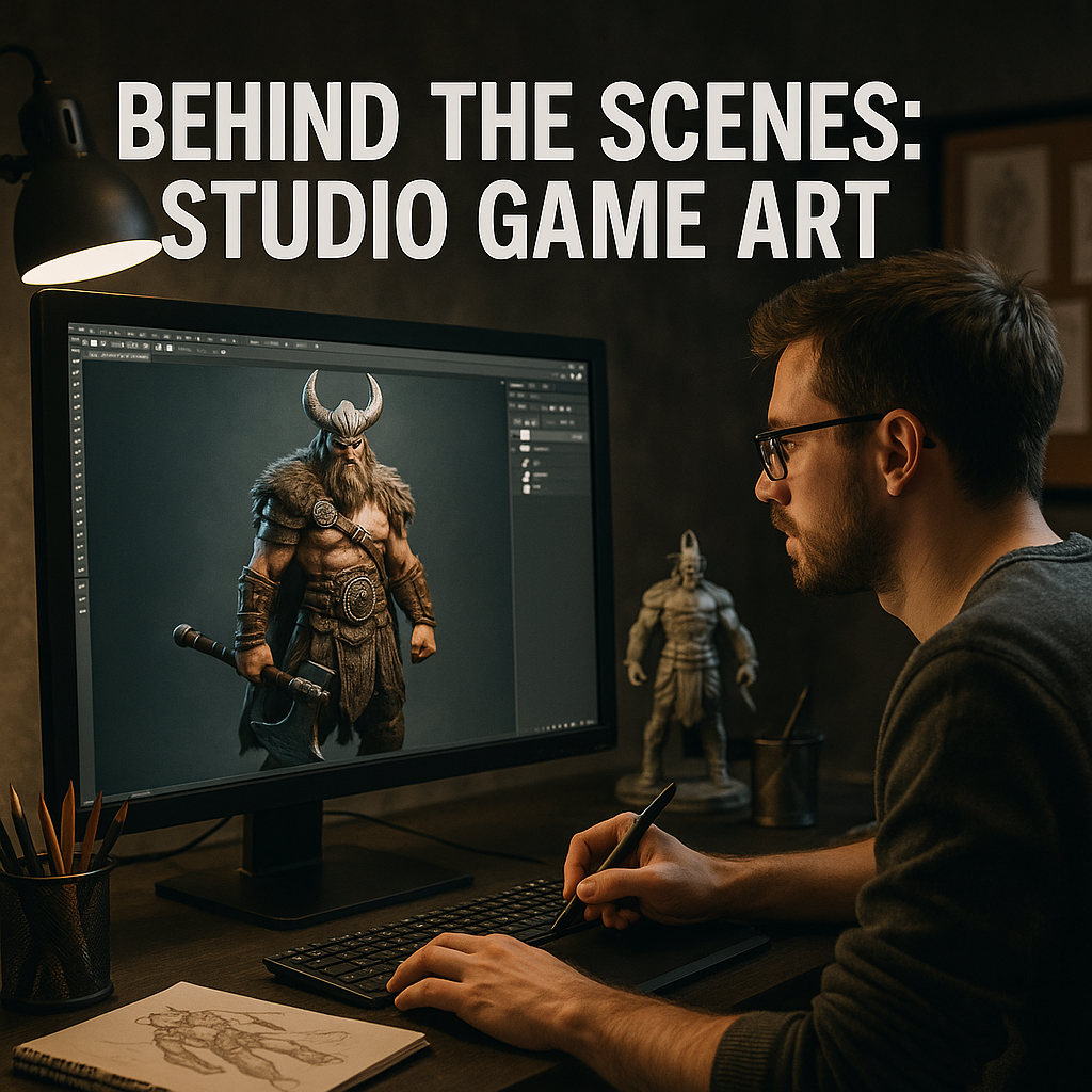 Behind the Scenes: Studio Game Art