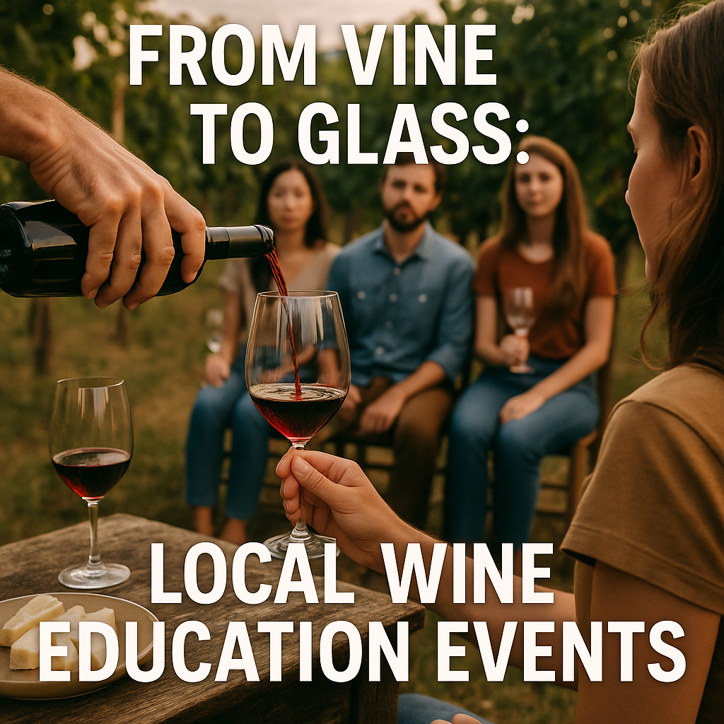 From Vine to Glass: Local Wine Education Events