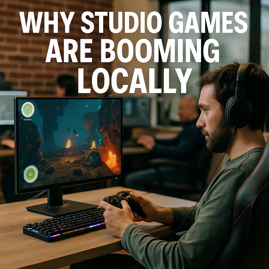 Why Studio Games Are Booming Locally