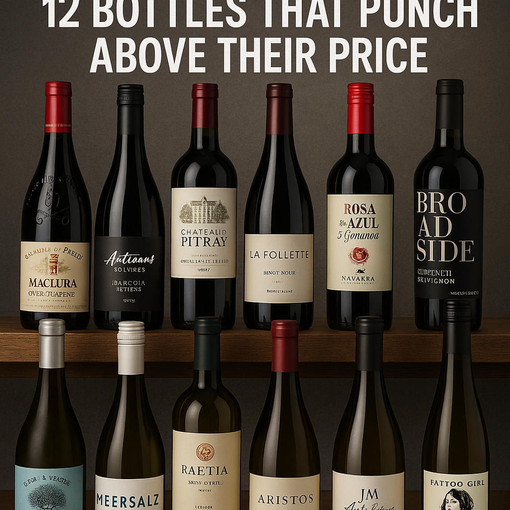 Best Wine 2026 Under $50: Twelve Bottles Priced Like They Actually Like You