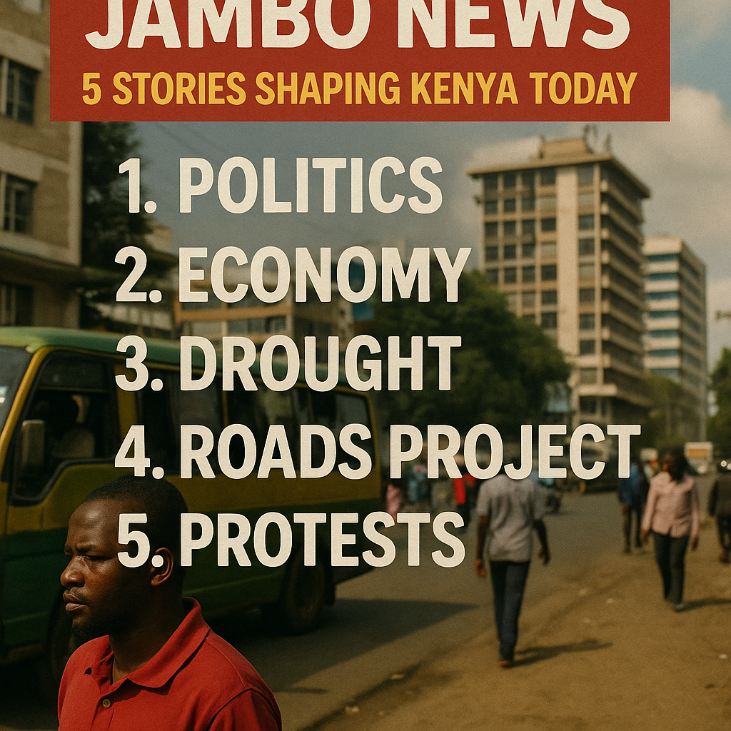 Jambo News: 5 Stories Shaping Kenya Today