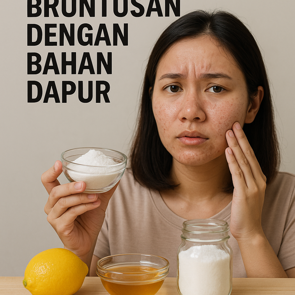 Atasi Bruntusan dengan Bahan Dapur