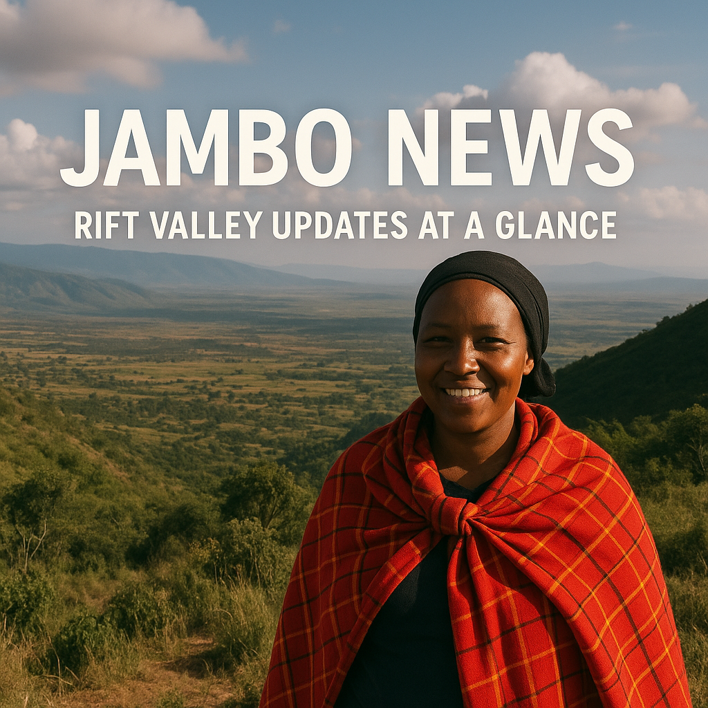 Jambo News: Rift Valley Updates at a Glance