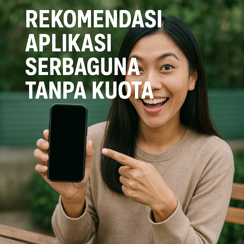 Rekomendasi Aplikasi Serbaguna Tanpa Kuota