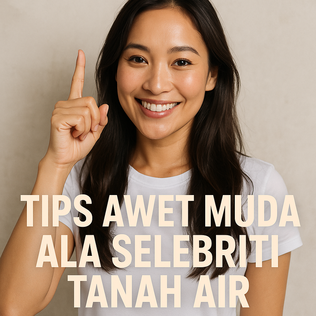 Tips Awet Muda ala Selebriti Tanah Air