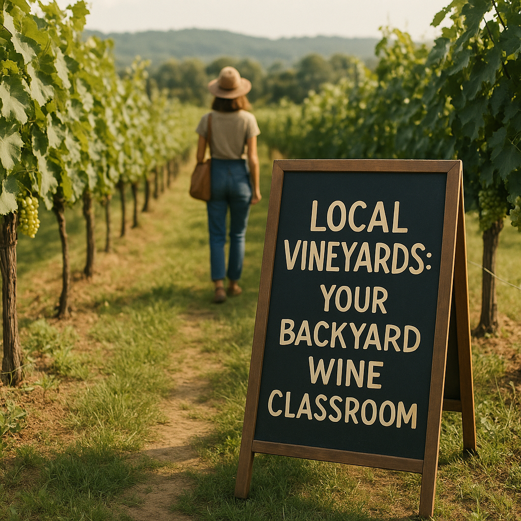 Local Vineyards: Your Backyard Wine Classroom
