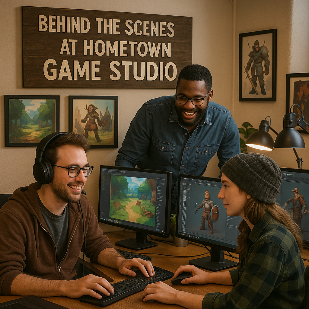 Behind the Scenes at Hometown Game Studio