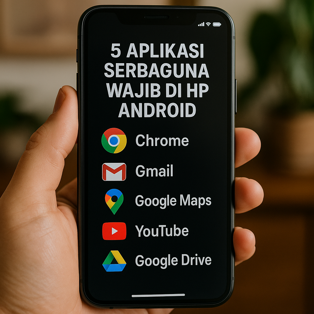 5 Aplikasi Serbaguna Wajib di HP Android