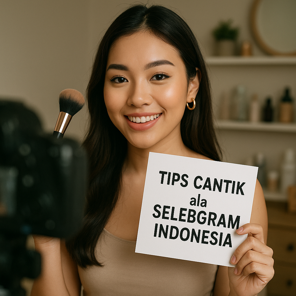 Tips Cantik ala Selebgram Indonesia