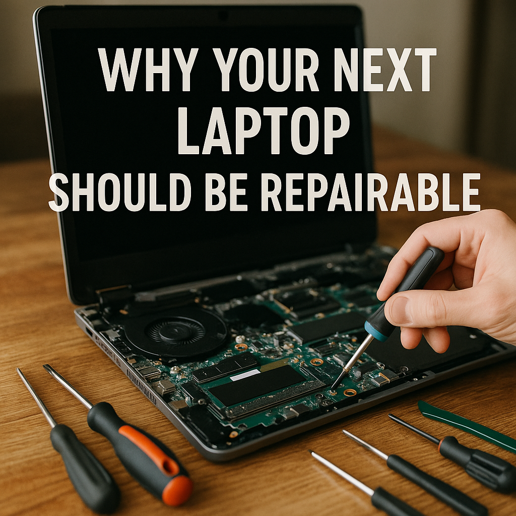 Why Your Next Laptop Should Be Repairable