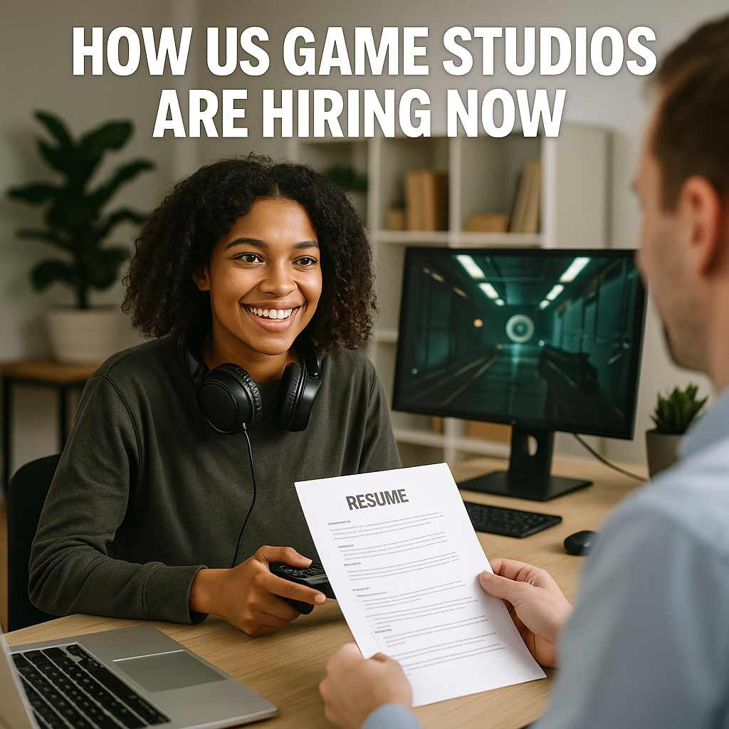 How US Game Studios Are Hiring Now