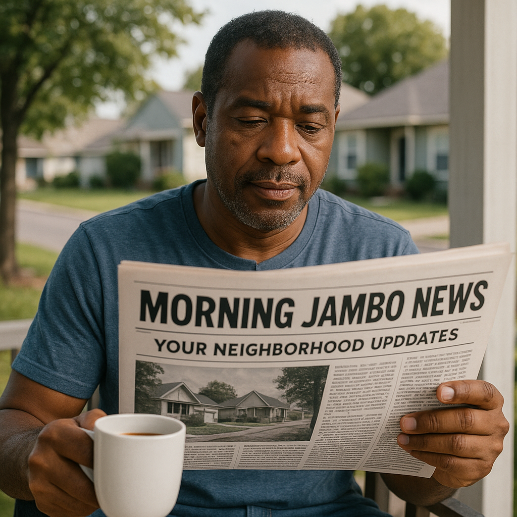 Morning Jambo News: Your Neighborhood Updates